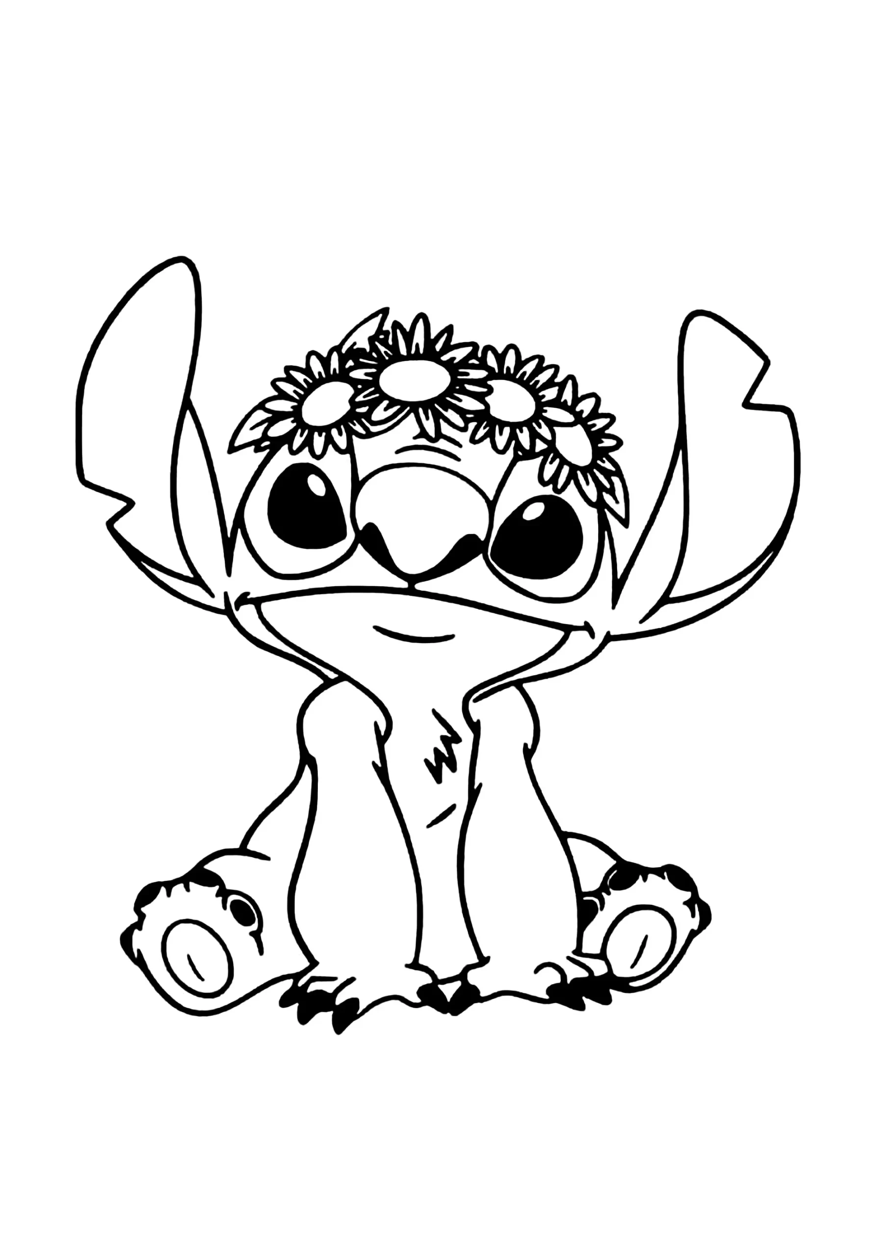 Dibujos para colorear e imprimir Lilo Y Stitch