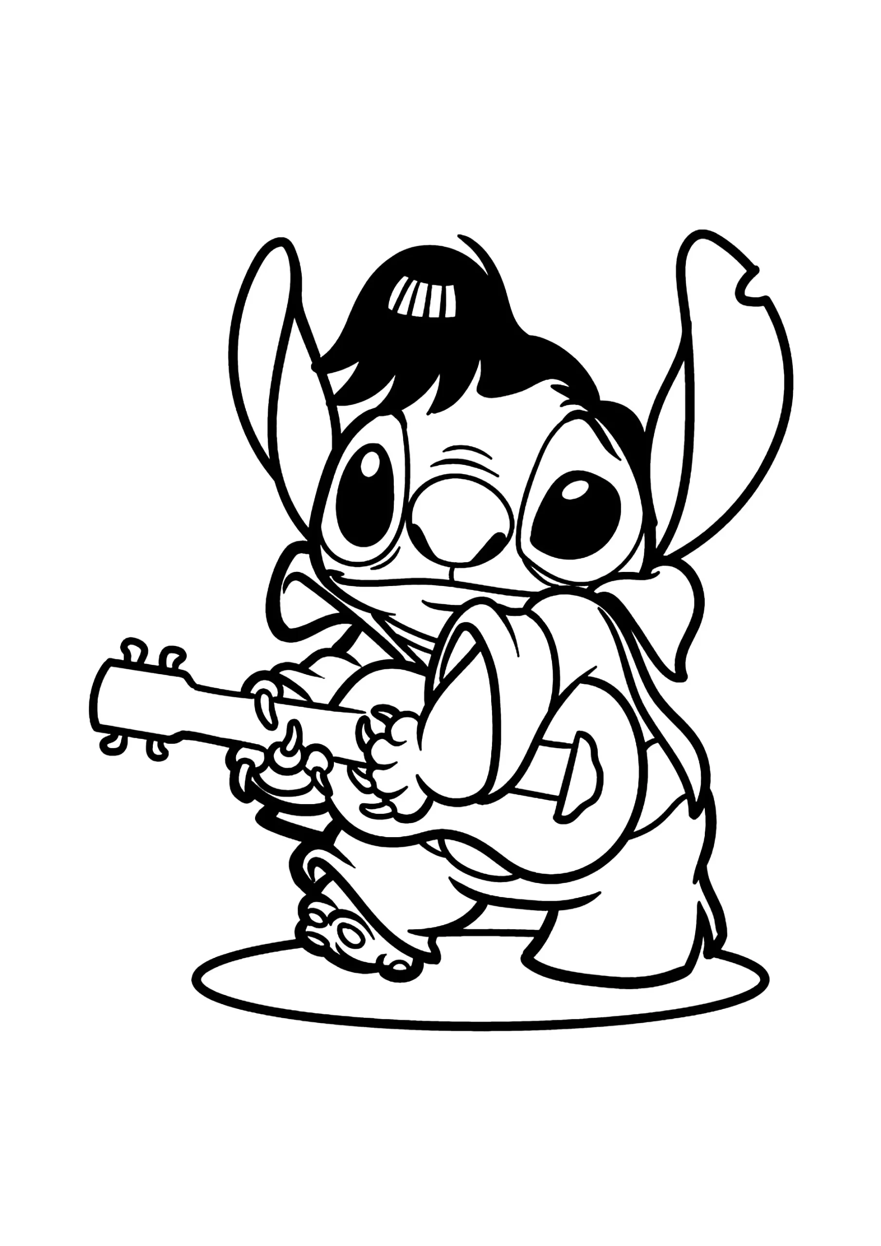 Dibujos para colorear e imprimir Lilo Y Stitch