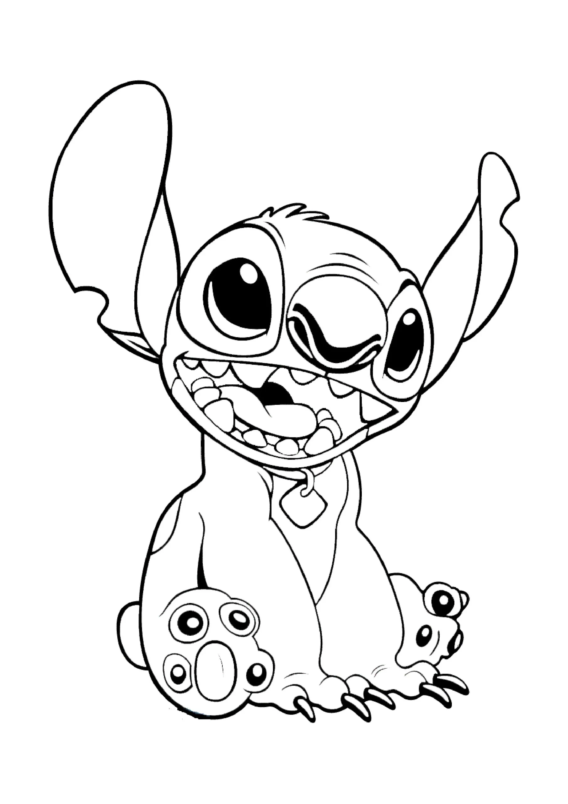 Dibujos para colorear e imprimir Lilo Y Stitch