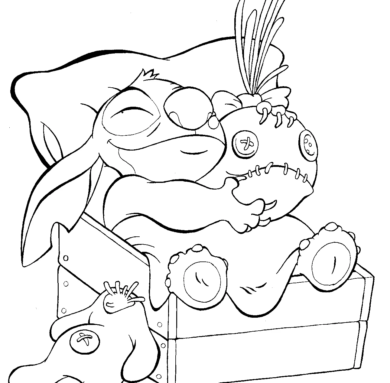 Dibujos para colorear e imprimir Lilo Y Stitch
