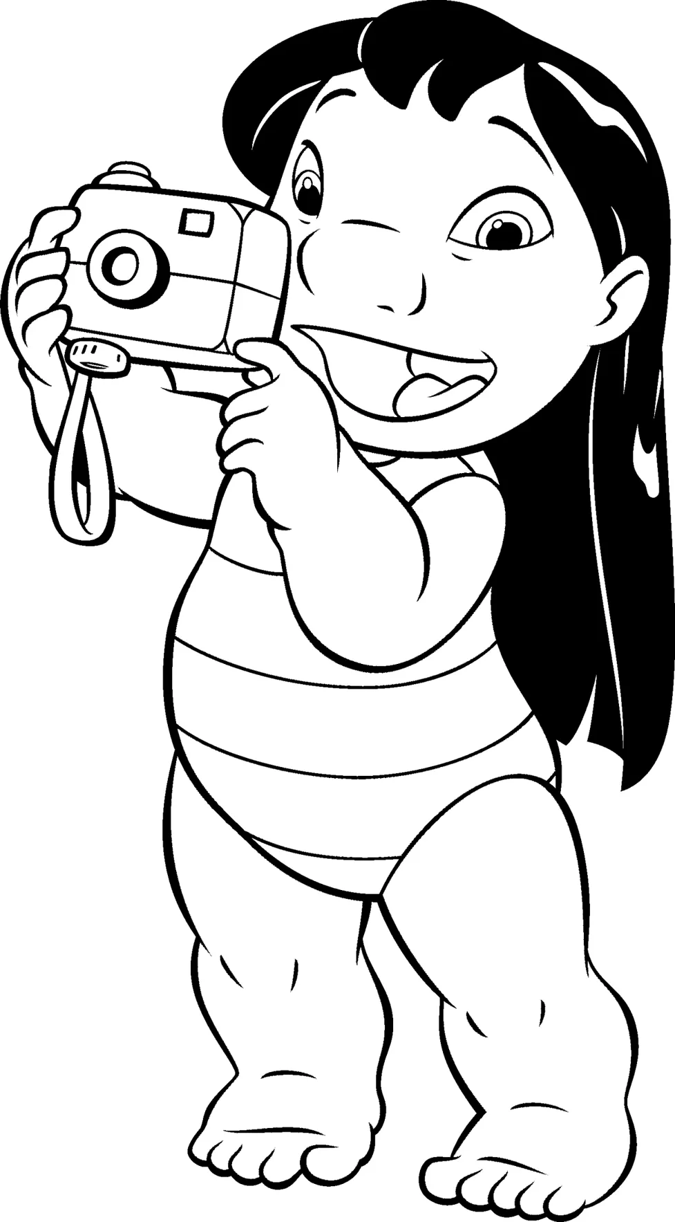 Dibujos para colorear e imprimir Lilo Y Stitch