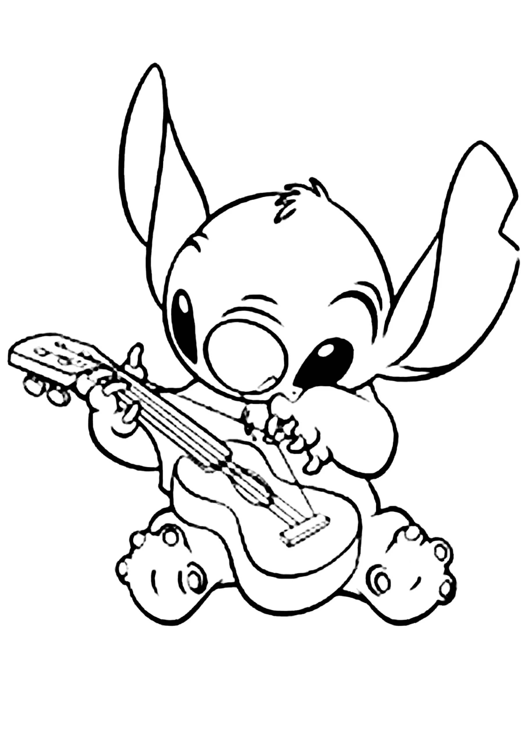 Dibujos para colorear e imprimir Lilo Y Stitch