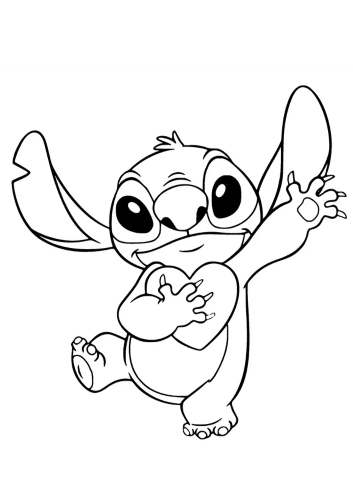 Dibujos para colorear e imprimir Lilo Y Stitch