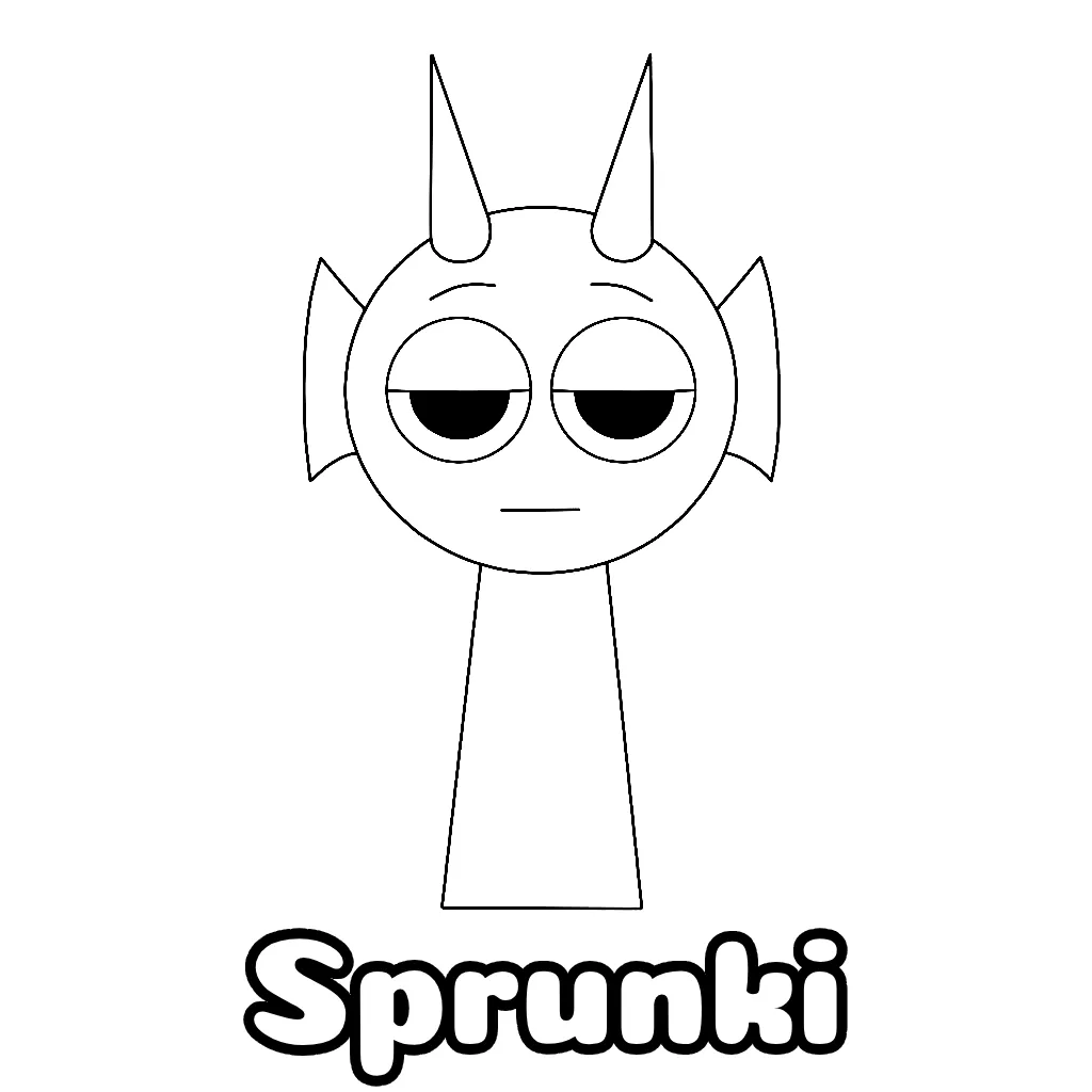 Dibujos De Sprunki Para COLOREAR Gratis